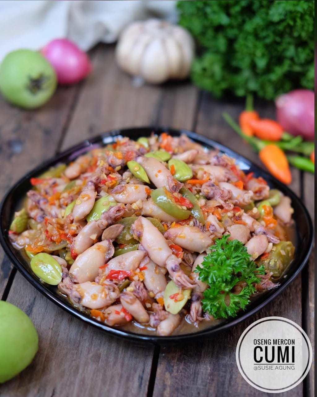 Oseng Mercon Baby Cumi